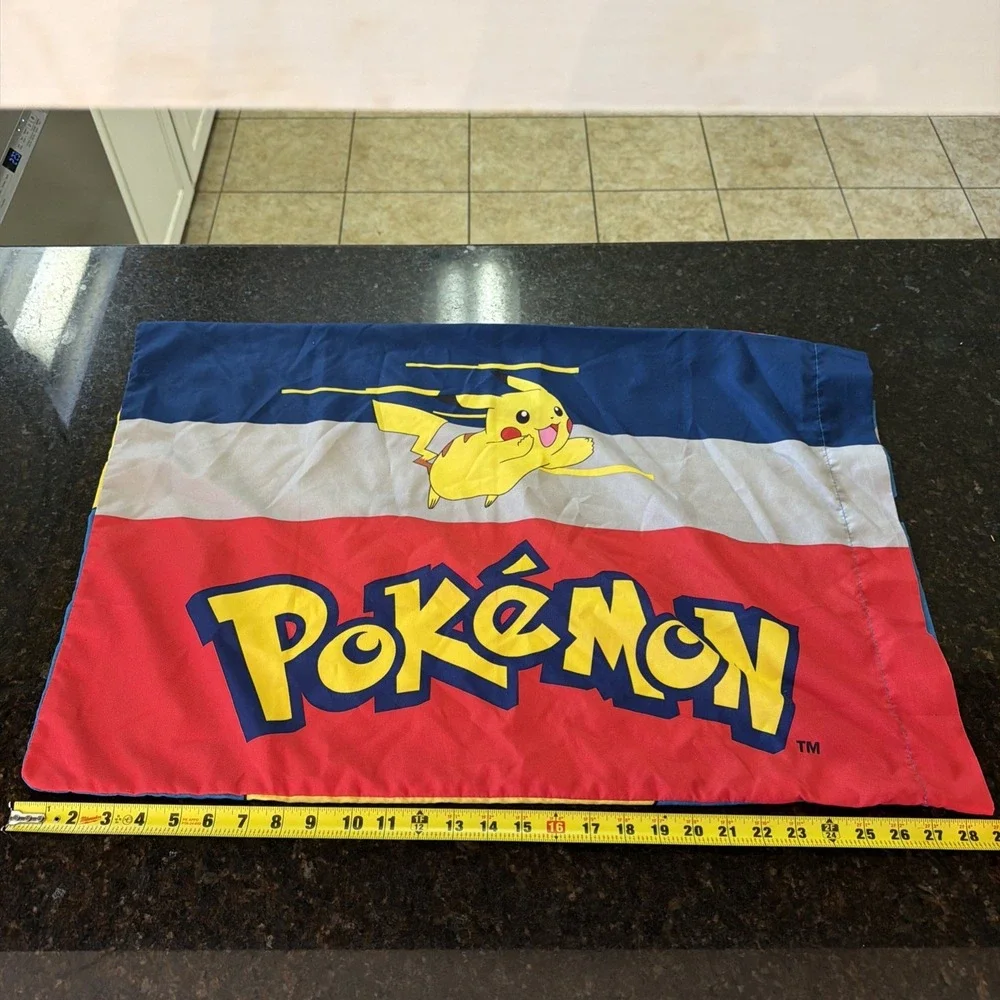 Pokémon Pikachu Pillowcase Bedding 28x20 Anime Pillow Cover